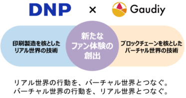 大日本印刷 のNFTニュース|大日本印刷とGaudiy、ブロックチェーンを活用したコンテンツビジネスで業務提携