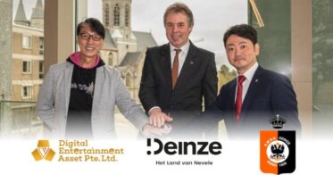 Digital Entertainment Asset Pte.Ltd のNFTニュース|ベルギープロサッカークラブKMSKデインズとDEA社、デインズ市長を表敬訪問。戦略的パートナーシップにおいてデインズ市長がサポートを表明！