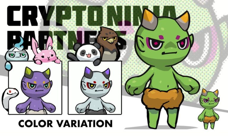 NFTプロジェクト「CryptoNinja Partners」が発売4ヶ月で流通総額4,000ETH（8億円）突破。6体目となる新キャラクターを発表