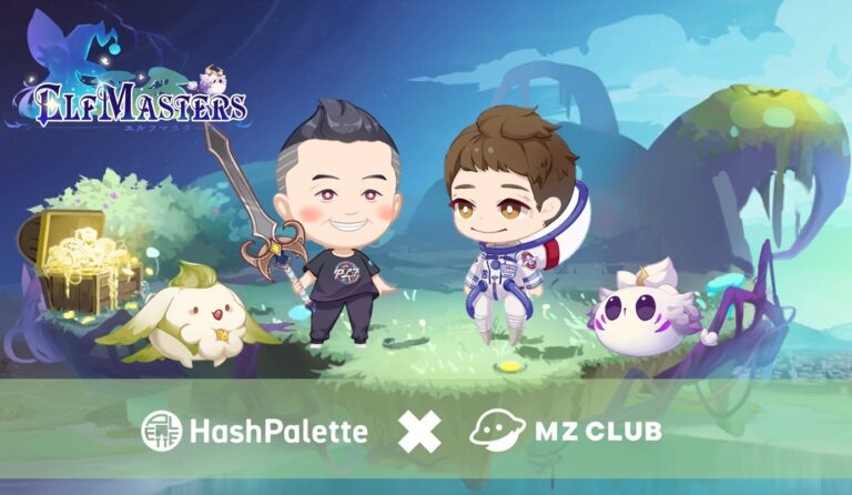 HashPalette、前澤友作氏のゲームギルド「MZ CLUB」を展開する「MZ Cryptos」とパートナーシップ契約を締結