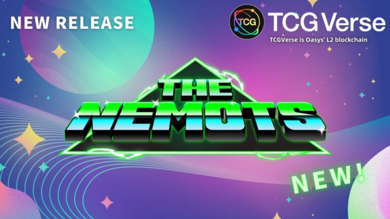 新作ブロックチェーンカードゲーム「The Nemots」が、OasysのL2チェーンTCGVerseを採択