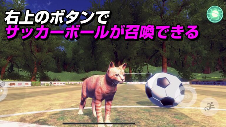 猫のメタバース「ネコデース」にサッカーゴールが登場！ボールもサッカーボールの模様に変更11月5日