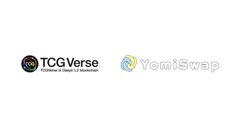 TCG VerseがフルオンチェーンNFT AMMプロトコル 「YomiSwap」と提携