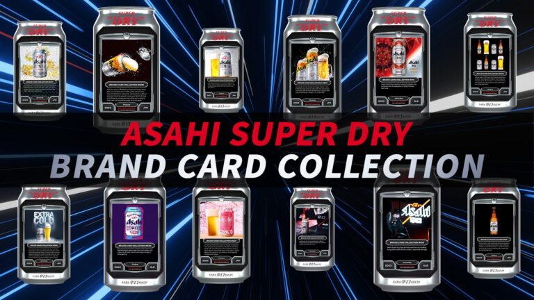Asahi Super Dry Brand Card Collectionを世界で発売