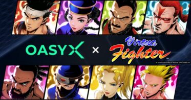 NFTプロジェクト「OASYX」がセガの人気格闘ゲーム「バーチャファイター」シリーズ3作とのコラボ決定！