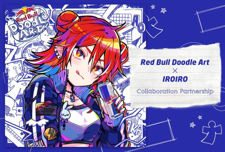Red Bull Doodle Art × IROIROコラボレーションパートナーシップ決定！