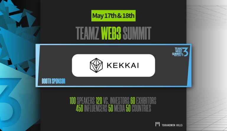 Web3セキュリティ会社KEKKAIが【TEAMZ Web3 Summit 】にピッチ登壇とブーススポンサーとして参加決定！