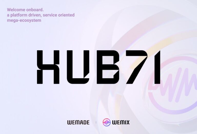 WEMADE、UAEグローバルテックハブ機関「Hub71」とパートナーシップ締結