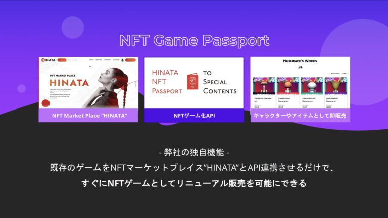既存のゲームをNFTマーケットプレイスと連携して、すぐにNFTゲーム化できるAPIの提供を開始！