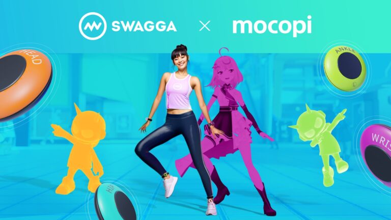 フィジタルファッションメタバース「SWAGGA」モバイルモーションキャプチャー『mocopi』を使ったダンスゲームの実証実験を開始！