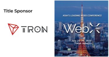 TRON、CoinPostが企画・運営する国際カンファレンス「WebX」のタイトルスポンサーに決定