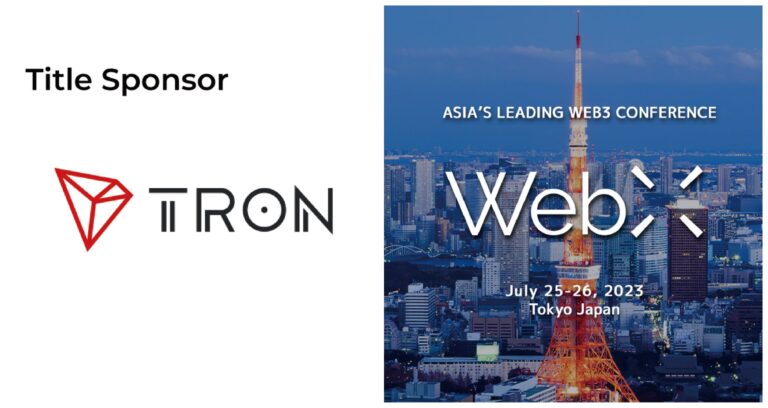 TRON、CoinPostが企画・運営する国際カンファレンス「WebX」のタイトルスポンサーに決定
