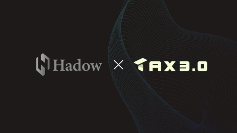 株式会社Hadowと暗号資産の税務をサポートする株式会社Tax3.0が提携