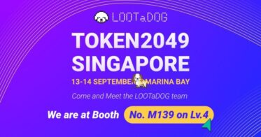 「LOOTaDOG」は今後のグローバル展開を加速させることを視野に、アジア最大級Web3.0サミット「TOKEN 2049 SINGAPORE」に出展したことをお知らせいたします