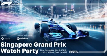 Unikura単独スポンサーシップ「F1 シンガポール グランプリ 観戦パーティー」を開催