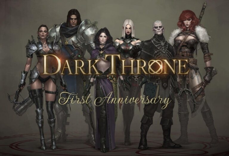 Epic LeagueのRPG『Dark Throne（ダークスローン）』全世界配信１週年記念イベントを実施中‼️