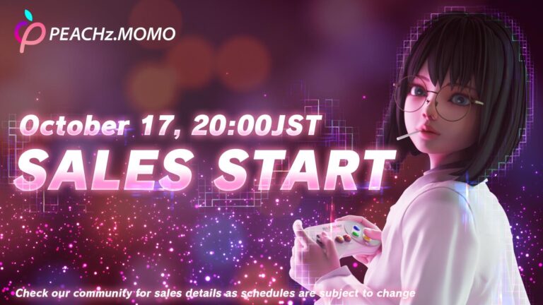 Mongz Universe第二弾PFPプロジェクト、『PEACHz.MOMO』のMATIC価格を発表！本日20：00より販売開始