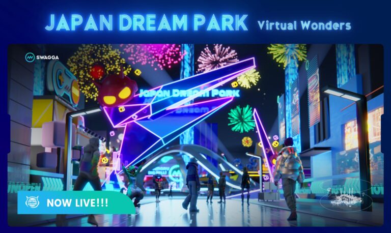 SWAGGAがメタバーステーマパーク「Japan Dream Park」をオープン！