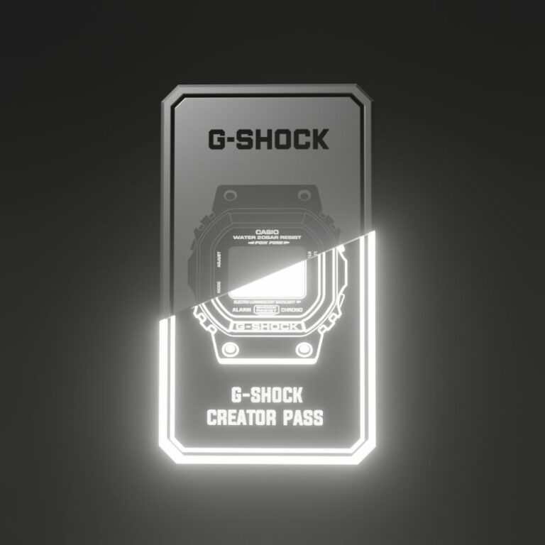 更新された「G-SHOCK CREATOR PASS」のビジュアル