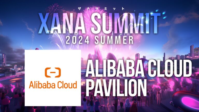 「アリババクラウド」が最先端テック×エンタメのフェス、「XANA SUMMIT 2024 (ザナ サミット）」に出展決定！