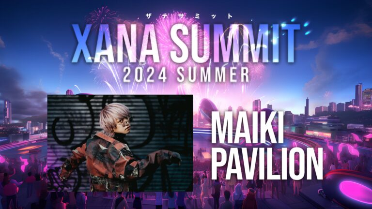 「マイキ」が最先端テック×エンタメのフェス、「XANA SUMMIT 2024 (ザナ サミット）」に出演決定！