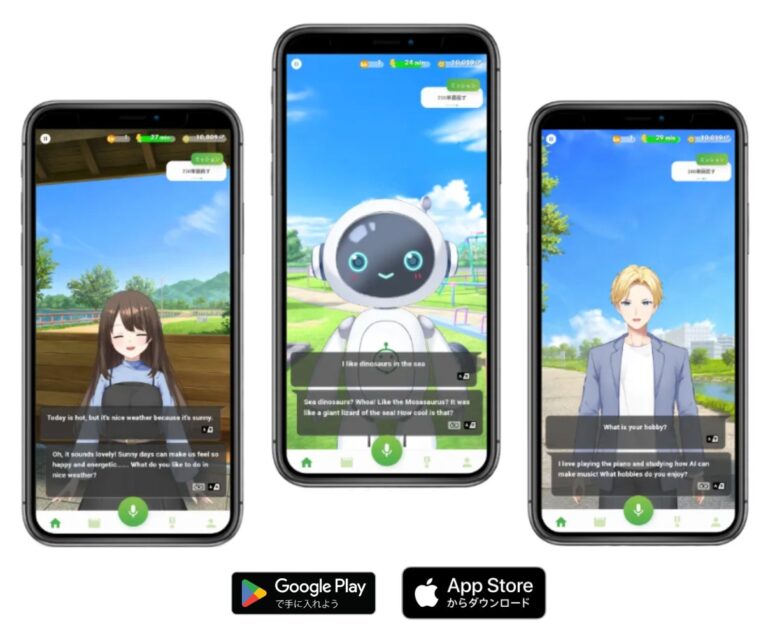 アイフレンズ合同会社とナンバーワンソリューションズが開発、AI英会話アプリ「i.friends」、スピーキング力の向上を実現