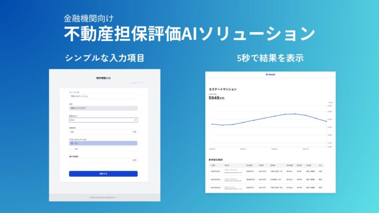 AI技術による不動産価格査定が住宅ローン審査を革新、エステートテクノロジーズの新サービスが事業規模拡大に貢献