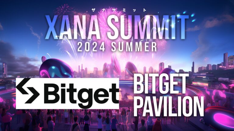 Bitget、AIｘWeb3.0メタバースフェス「XANA SUMMIT 2024」の出展者に！最先端企業とクリエイターがメタバースで合流