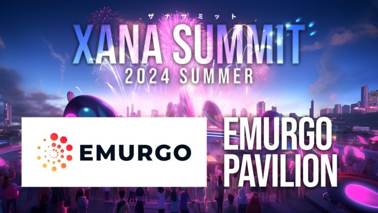 EMURGO、AIとWeb3.0メタバースが交錯する「XANA SUMMIT 2024」出展へ！最先端テックとエンタメが結集する期間限定フェスティバルに参画