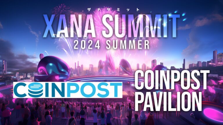 「CoinPost」とAI×Web3.0メタバース「XANARIO」が連携、次世代フェス「XANA SUMMIT 2024」の実現へ