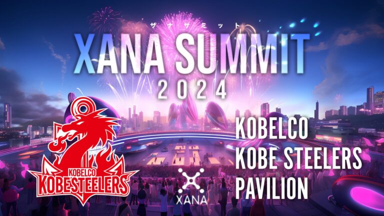 最先端AIｘメタバースの舞台、XANA SUMMIT 2024にコベルコ神戸スティーラーズが出展決定！次世代フェスティバルの新たな参戦者