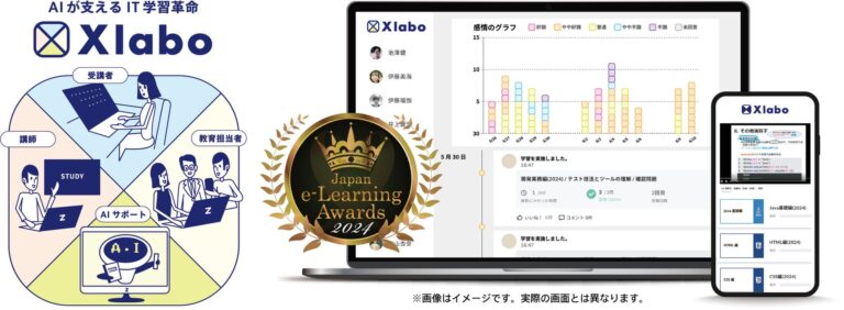 株式会社ゼネットのAI学習サービス『Xlabo』がe-Learning大賞で受賞決定