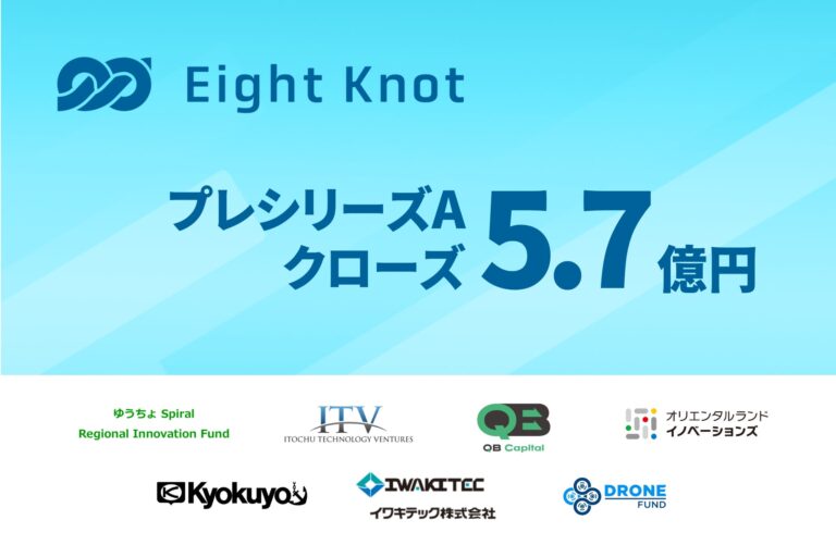 株式会社エイトノット、総額5.7億円を調達し自動運転技術を推進