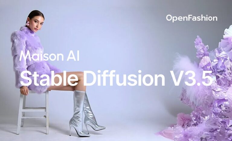 OpenFashion社、MaisonAIに最新AI「Stable Diffusion V3.5」を搭載