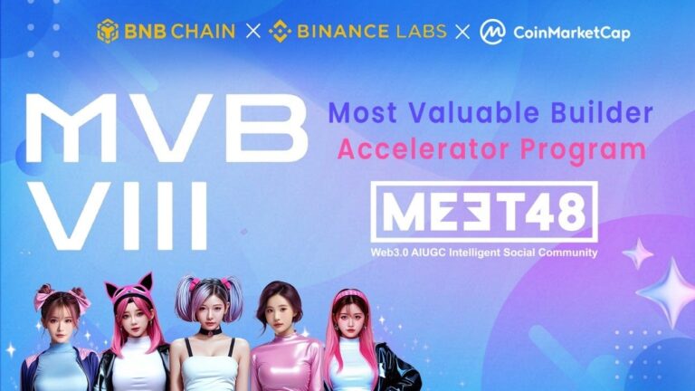 MEET48、BNB Chain主導のMVB第8シーズンに選出される