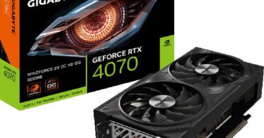 シー・エフ・デー販売がGIGABYTEの新型RTX 4070を発表