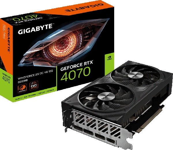 シー・エフ・デー販売がGIGABYTEの新型RTX 4070を発表