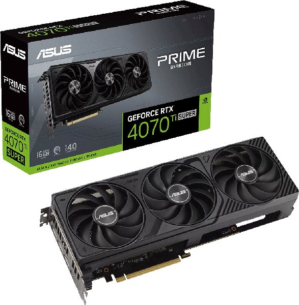 シー・エフ・デー販売、ASUSの新GPU『PRIME-RTX4070TIS-16G』を発表