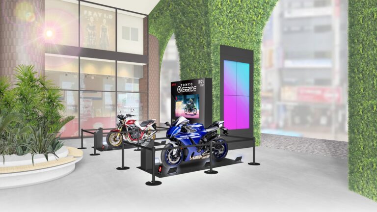 渋谷モディにてNetflixシリーズ「Tokyo Override」のバイク展示決定！