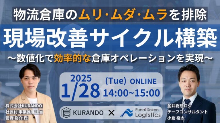 船井総研ロジとKURANDOが共催、現場価値可視化セミナー開催