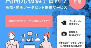 株式会社アフロとAPTO社が手を組みデータセット提供開始